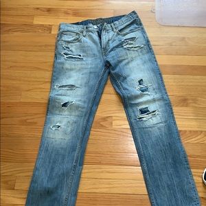 American eagle ripped jeans